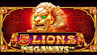 5 Lions Megaways slot မျက်နှာဖုံး